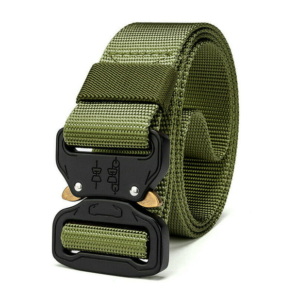 Casual Military Tactical Belt Mens Army Combat Waistband Rescue Rigger Belts US